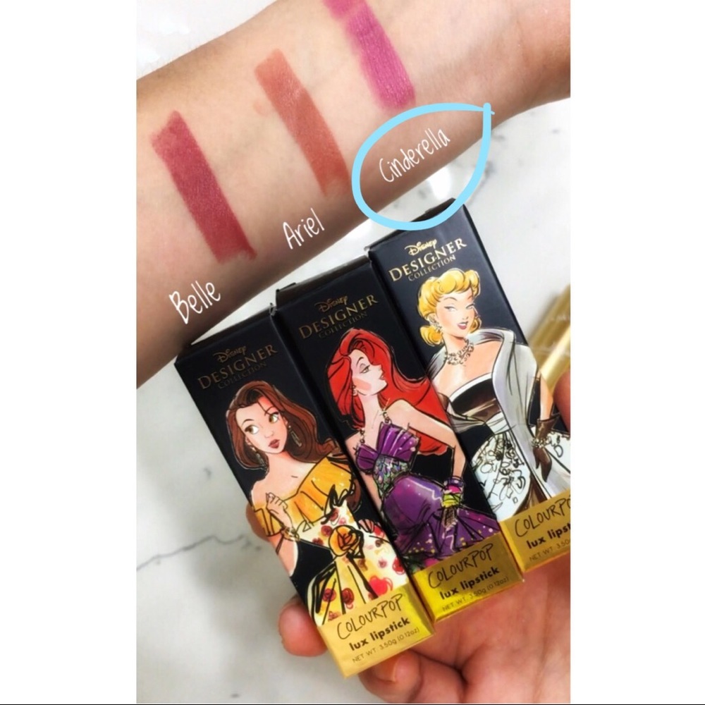 Cinderella lipstick- Colourpop X Disney collection